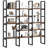 Jasmine-Rose 71" Bookshelf 5 Tiers Geometric Bookcase Display Shelf-1648676094-1648676065