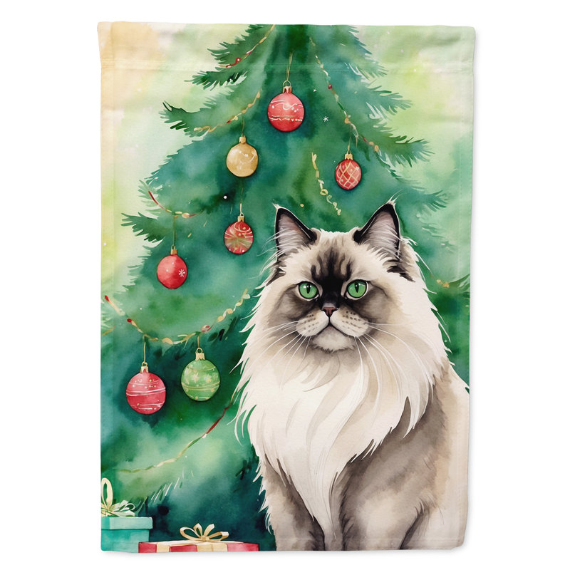 Drapeau de jardin Pixie Bob, Colorpoint Longhair