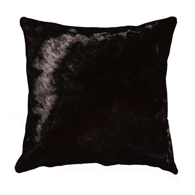Dockray Square Cowhide Pillow Cover & Insert