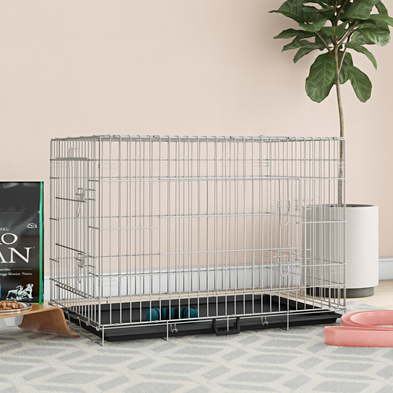 Collapsible Pet Crate, 64cm H x 56cm W x 95cm D