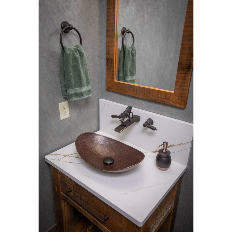Lavabo de salle de bain ovale Canoe