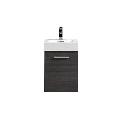 Royka 16'' Single Bathroom Vanity with Acrylic Top