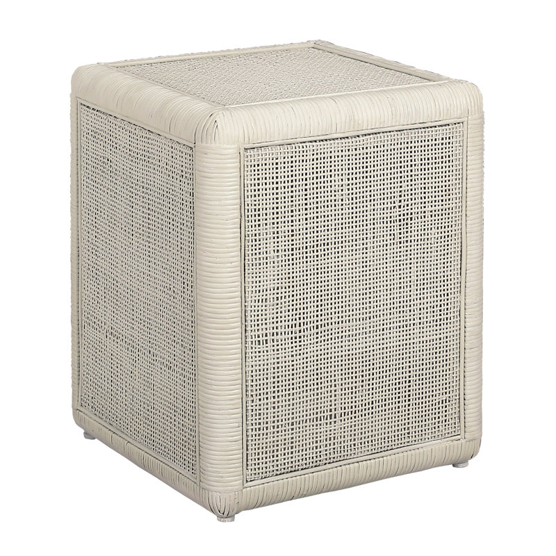 Table d'appoint Oneka - Blanc, Blanc Shoji