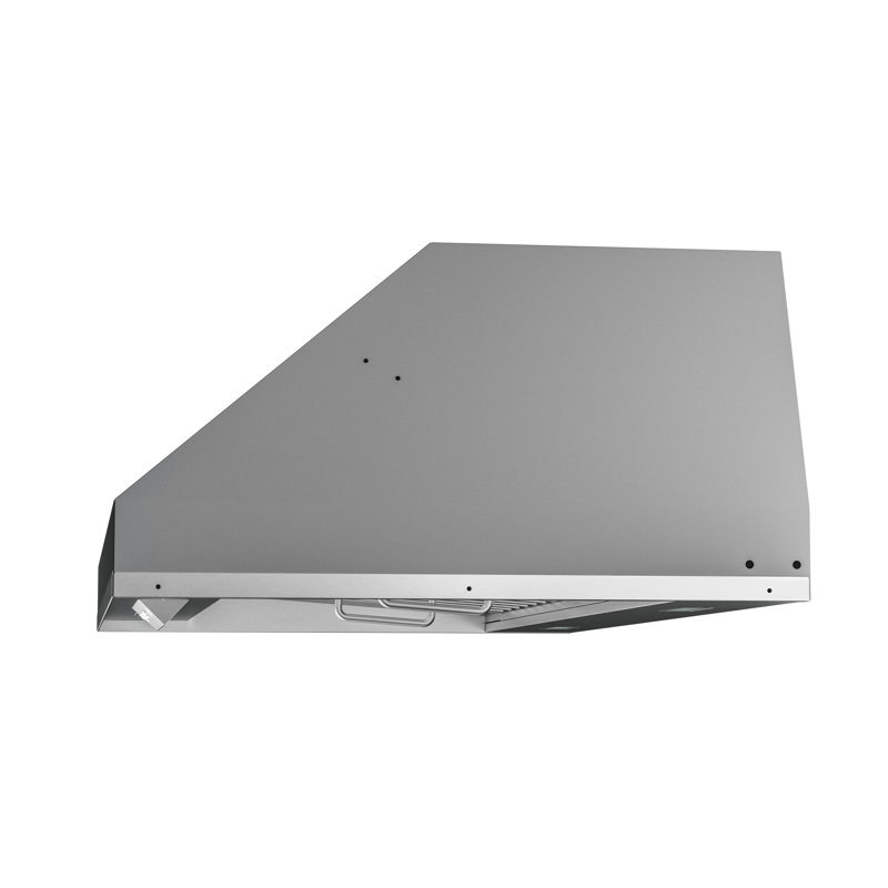 Zephyr Monsoon II 48" 1200 CFM Insert Mount Range Hood with LED Light in Stainless Steel, 48"