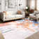 Fillender Washable Area Rugs Non-Slip Modern Abstract Soft For Living Room Entryway Bedroom