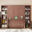 Lit escamotable Azfar avec bureau et bibliothèque, blanc-1612059170-1628020120