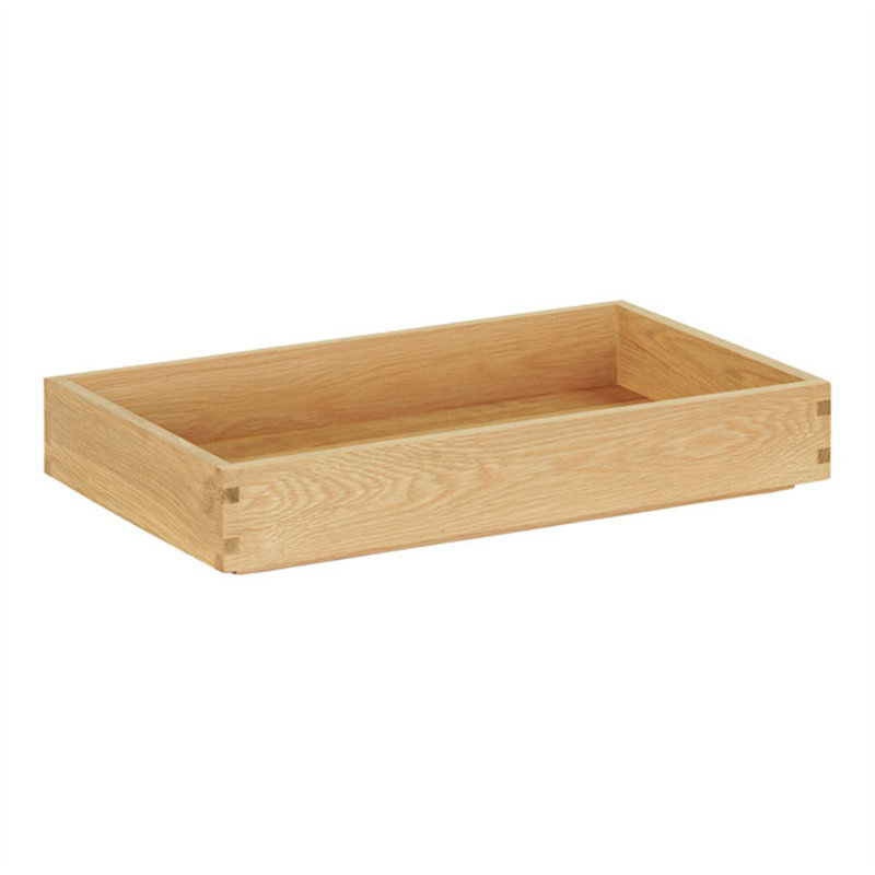 Cal-Mil Sydney Oak Display Box 23106-12201-21 WS-211CC1231061220120, Beige, 2.85" H x 11.4" W x 19" D