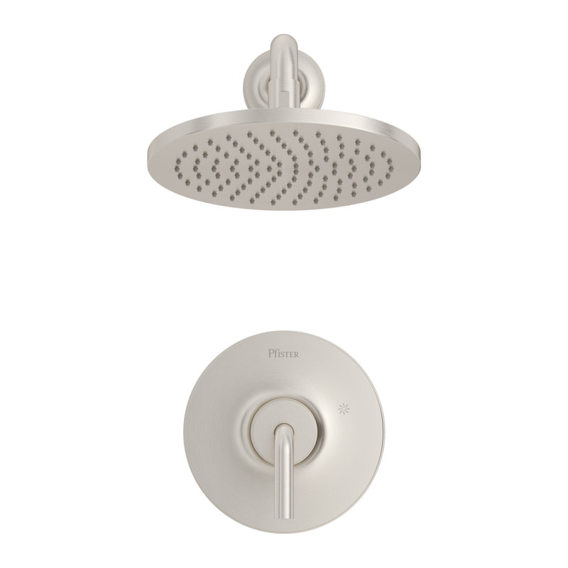 Robinet de baignoire et douche TENET, Nickel brossé