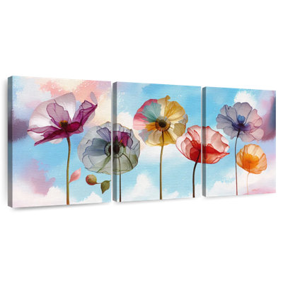 Harnek Spring Momentum Poppies In Bloom I