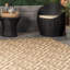 Tapis brun / ivoire Amerika-257368632
