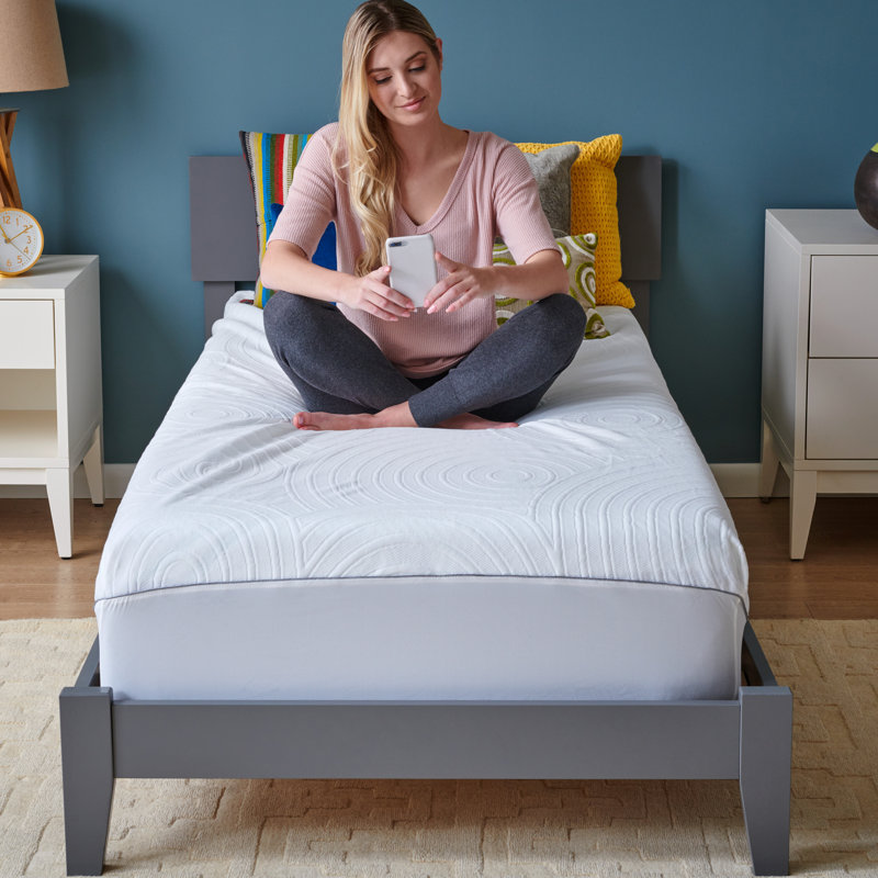 TEMPUR-Waterproof Fitted Mattress Protector, Twin XL