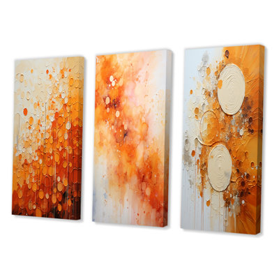 " Tangerine Tango " 3 - Pieces