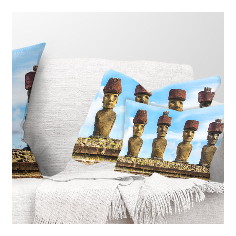 Housse de coussin rectangulaire et insert