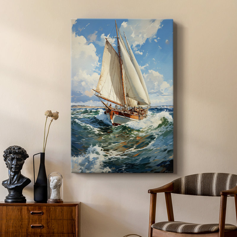 NAUTICAL Series CCACXXVI - Cavas de galerie sur mesure, H 18 po x l 12 po