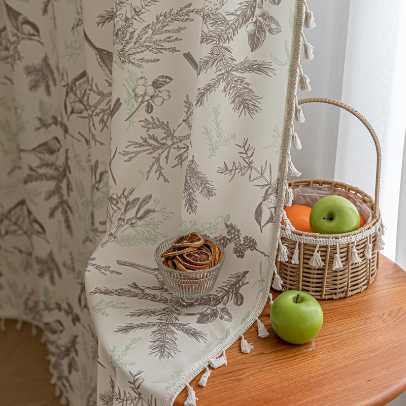 Curtain Panel Pair, 132.08cm Width  x 160.02cm Drop