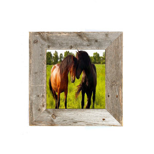 Weathered Gray Wood Matte Picture Frame