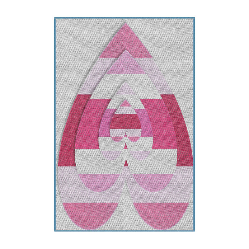 Indoor Rug, Rectangle 6' x 9'