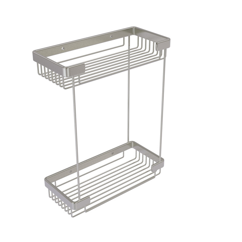 Serviteur de douche Beresford, Nickel satiné