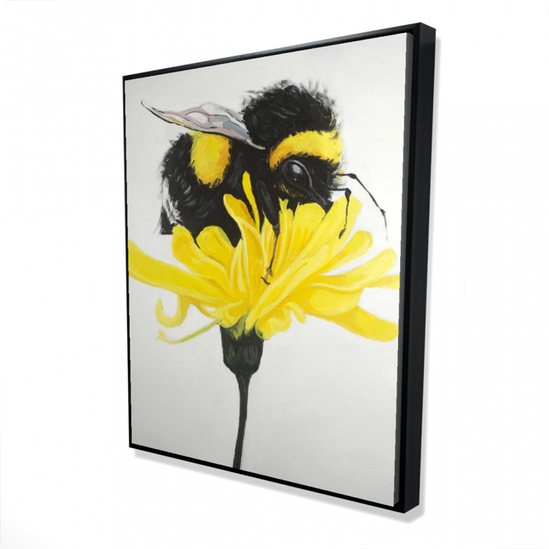 " Bumblebee On A Dandelion "