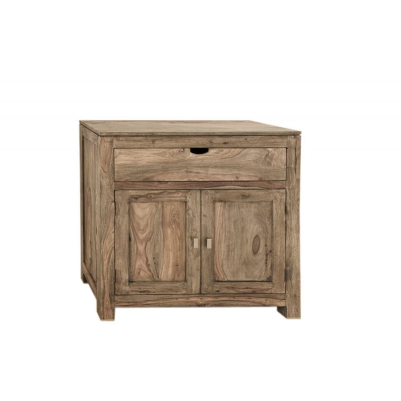 Nature 95cm Solid Wood Sideboard