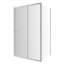 Bridgeway 1300mm W x 1850mm H Single Added Semi-Frameless Shower Door with Clear Glass