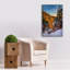 Épique graffiti «Winter Sunset At Raven's Nest» par Rick Berk, 26 po x 40 po-1201714566