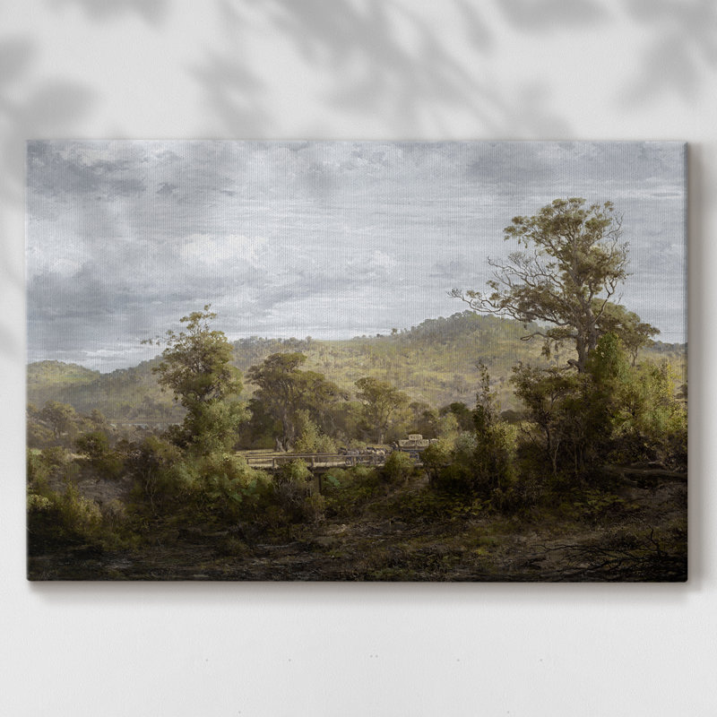 Paysages rétro - Mxviii - Cavas enveloppés de galerie, 8 x 12