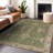 Machine Washable Indoor/Outdoor Xhevrie Aloe Rug-1337718929