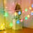 32.8ft 100 LEDs Star String Lights, Battery Operated, Warm White