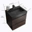 Ensemble de meuble-lavabo simple 24 po avec surface solide Farmington