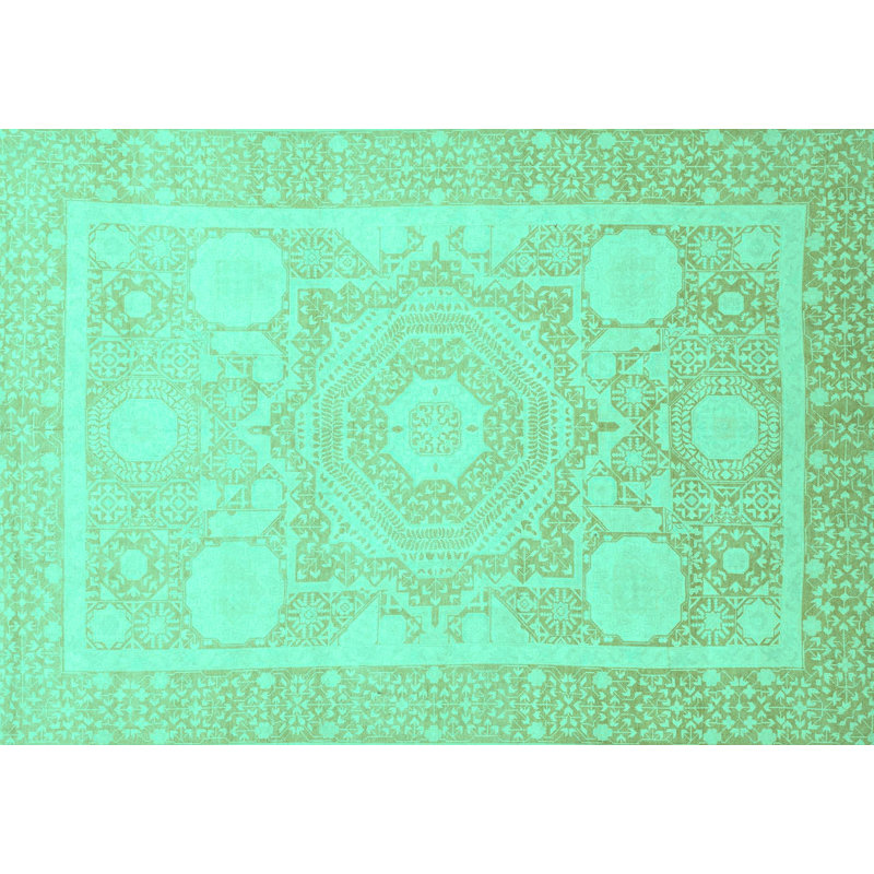 Washable Oriental Indoor Rug, Rectangle 8' x 12'