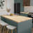 Biserka Unfinished Hevea Solid Wood Butcher Block Countertop for DIY Kitchen Countertop, Desk Top, Workbench-1691152196