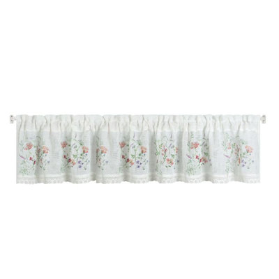 Wenzel Floral Tailored Window Pelmet