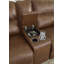 Causeuse inclinable électrique avec console Dileep