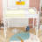 Metal Loft Bed with Guardrails, Ladder and Slats-1437149943