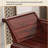 73.62"New Chinese-style red-brown solid wood imperial chair