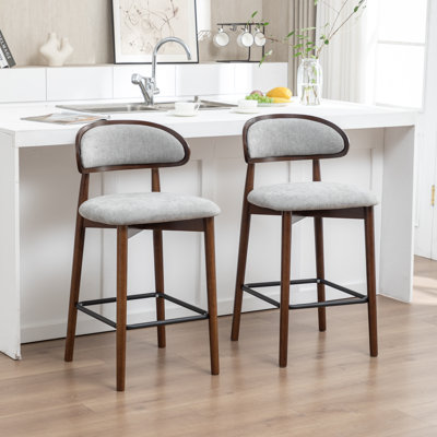 Solid Wood Counter Stool