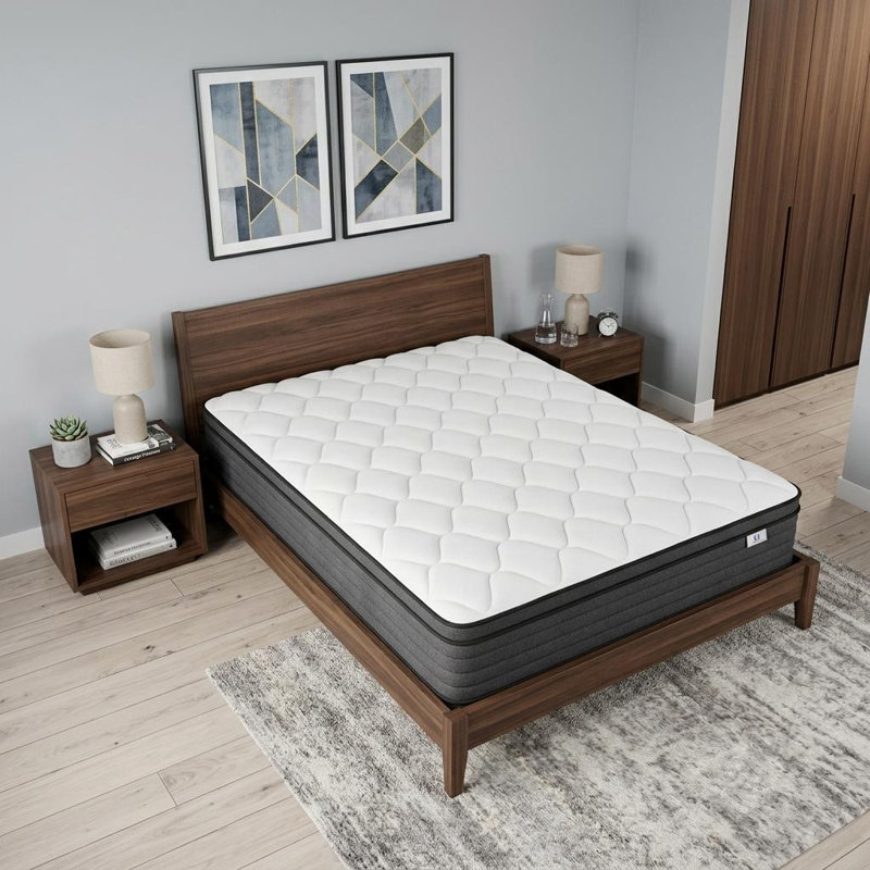 Grand matelas hybride en mousse 10 po