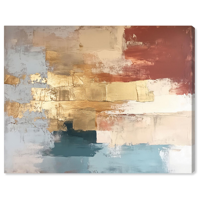 Art Remedy Earthy Abstracts, toile, 16" H x 20" W, Toile tendue