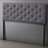 Alyse Queen White Finish Button-Tufted Upholstered Headboard, 54.25'' H X 60.50'' W-1486290561-1486290563