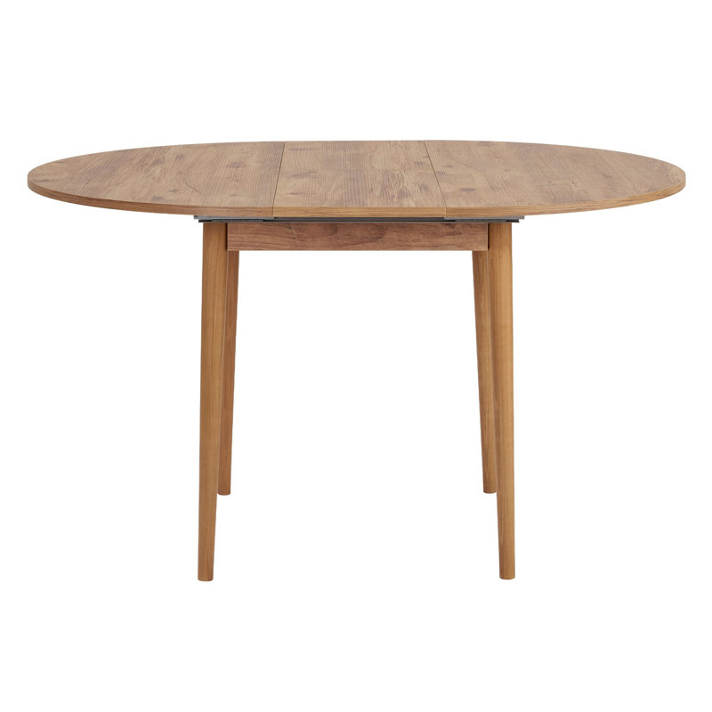 Table de salle à manger extensible, Bois de pin de l'Atlantique