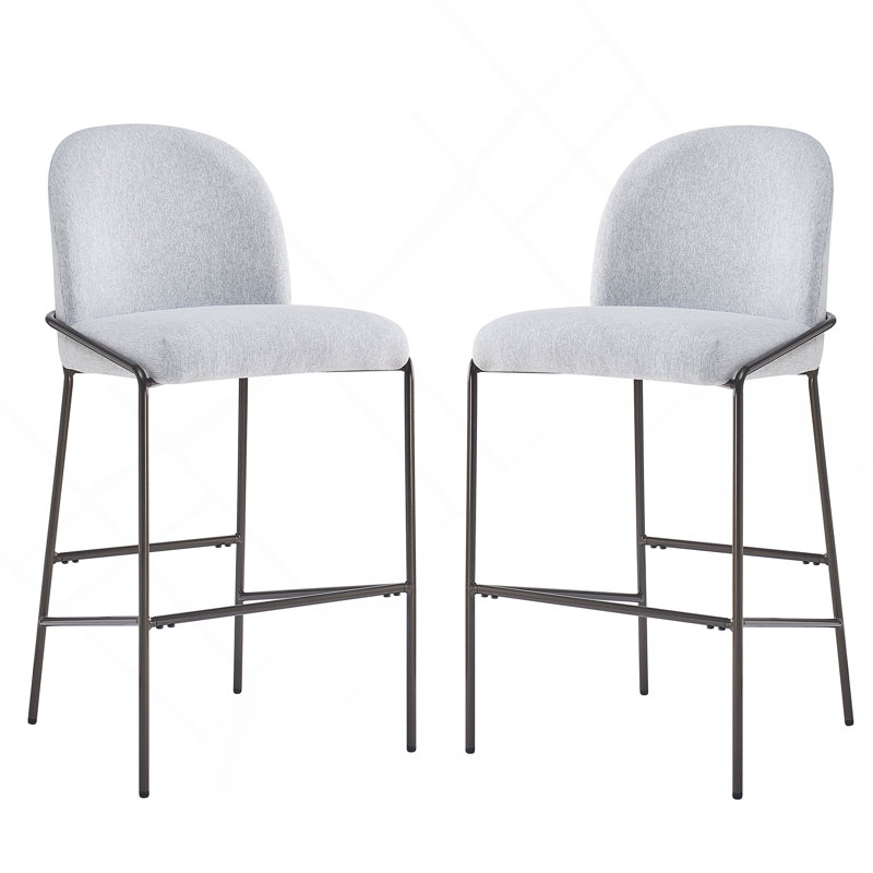 Ensemble de 2 tabourets de bar Galen
