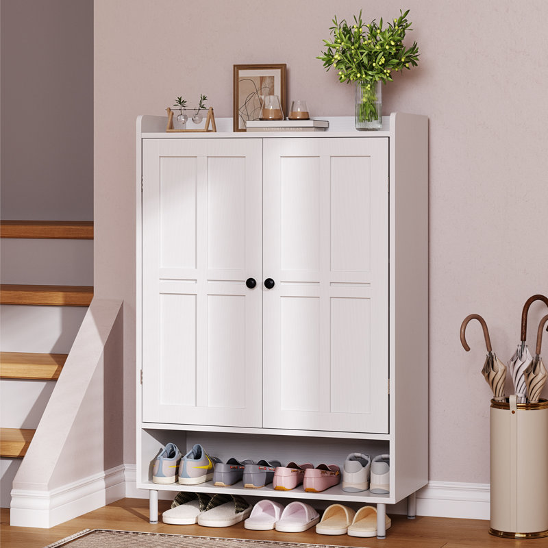 shoe dresser Finally, a Place to Stash All the Shoes Cluttering My Entryway capacity 8 Shoe Magic- Shoe Cabinet -