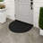 Amoura Geometric Tiled Medallion Recycled Rubber All Weather Non-Slip Outdoor Slice Door Mat-1840234670