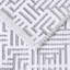 Ensemble de serviettes de salle de bain en coton à motif géométrique doux et très absorbant 12 pièces-108130601