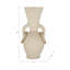 Sculptural Pottery and Ecomix Vase with Artistic Looped Handles and Handcrafted Form-1706731862