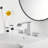 2-handle Bathroom Faucet with Drain Assembly-86535598