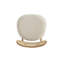 Chaise d'appoint rembourrée en bois massif Brouwer-1000330915-1000330917