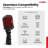 5 Core Retro Dynamic Vocal Iconic Microphone Vintage Style Classic Cardioid Unidirectional Mic
