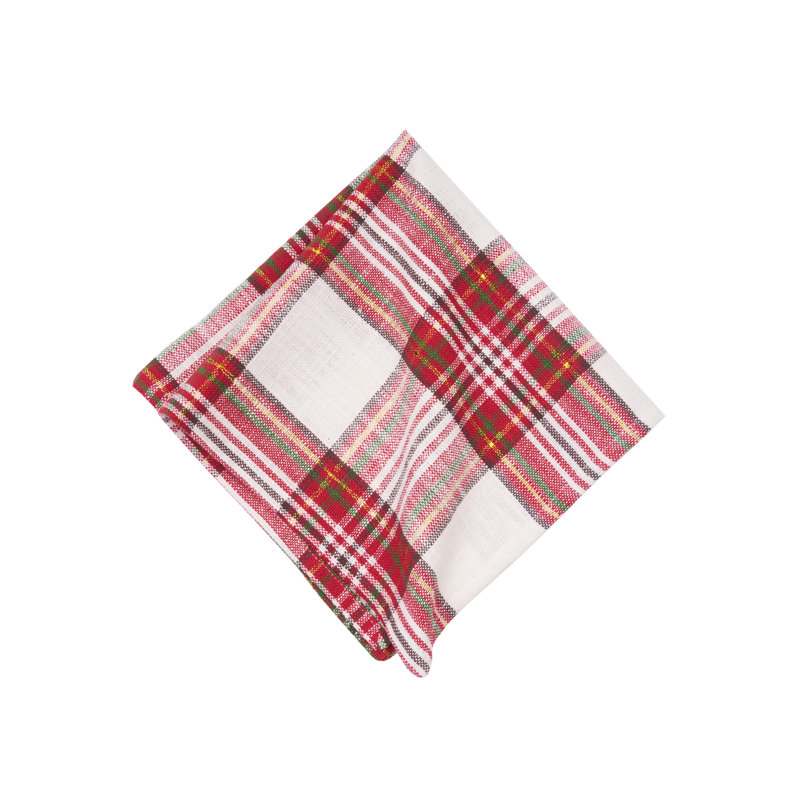 Ensemble de 6 serviettes Gracelyn, Rouge